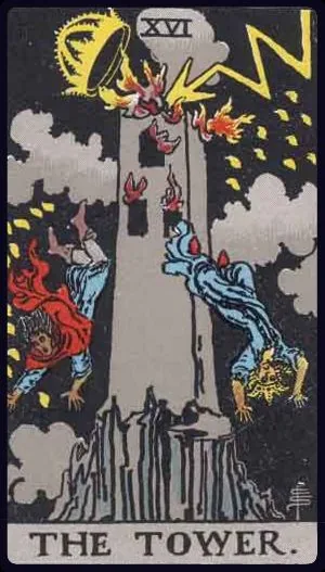 The Tower tarot card